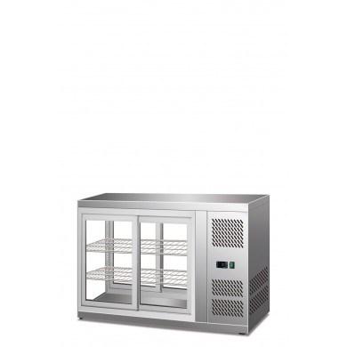 Frigo Sopra Banco 3 lati vetro CKC 90